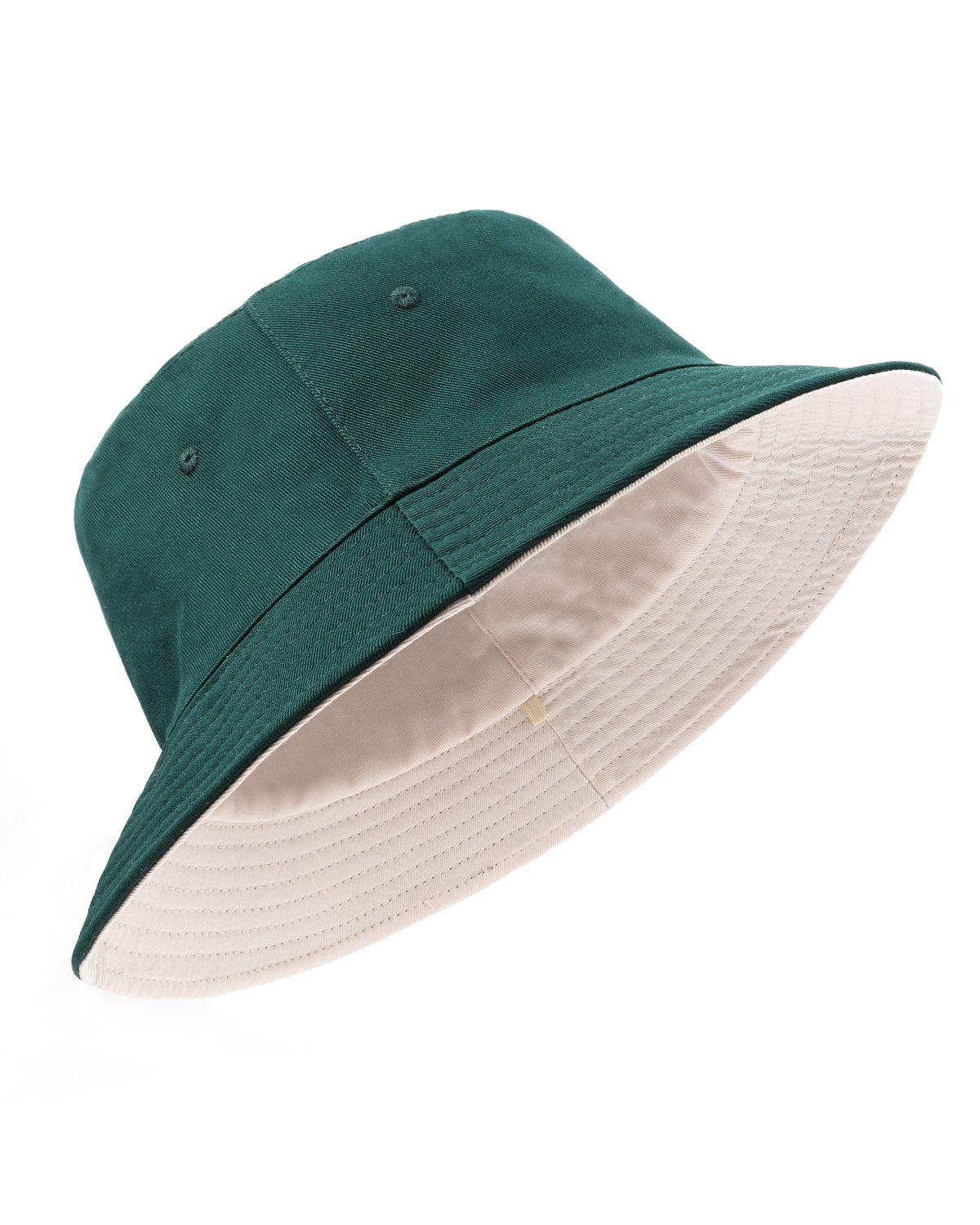 Oversized 100% Cotton Reversible Bucket Hat