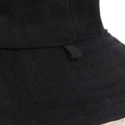 Oversized 100% Cotton Reversible Bucket Hat