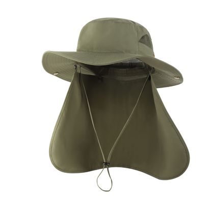 Zylioo XXL Oversize UV Fishing Sun Hat with Strap